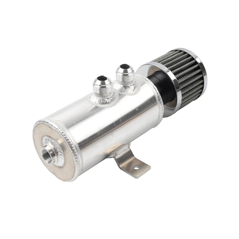 Baffled Oil Catch Can 750ml with Breather Filter for Make & Model