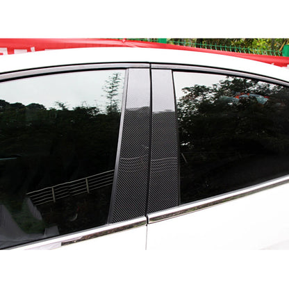 Carbon Fiber Window B Pillar Post Covers for Honda Civic (2006-2011)