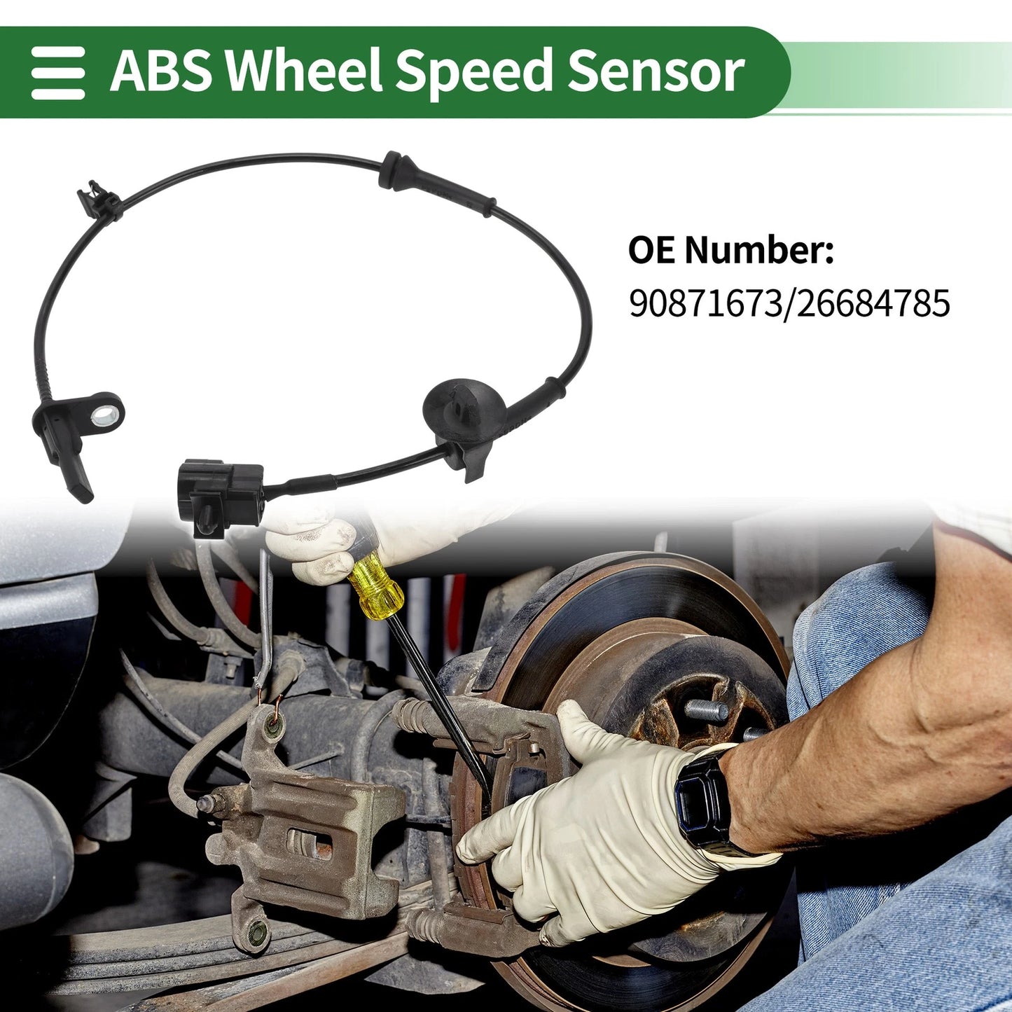 ABS Wheel Speed Sensor for Chevrolet Sail 3 Rear Right