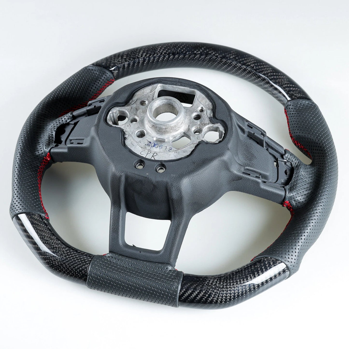 Steering Wheel Cover for VW Golf GTI Jetta GLI Polo GTI Scirocco Tiguan (2006-2023)