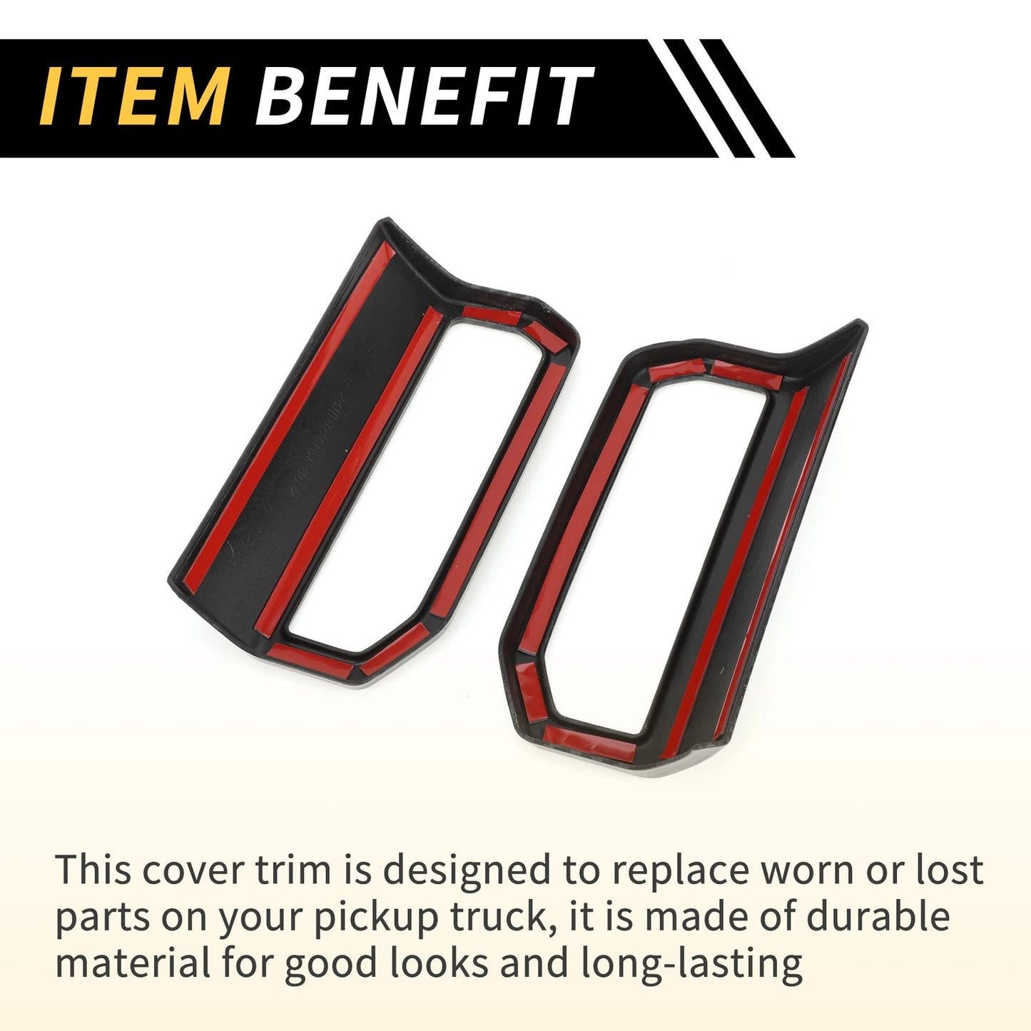 Carbon Fiber Dashboard Side Air Vent Trim for Toyota Tacoma (2024)