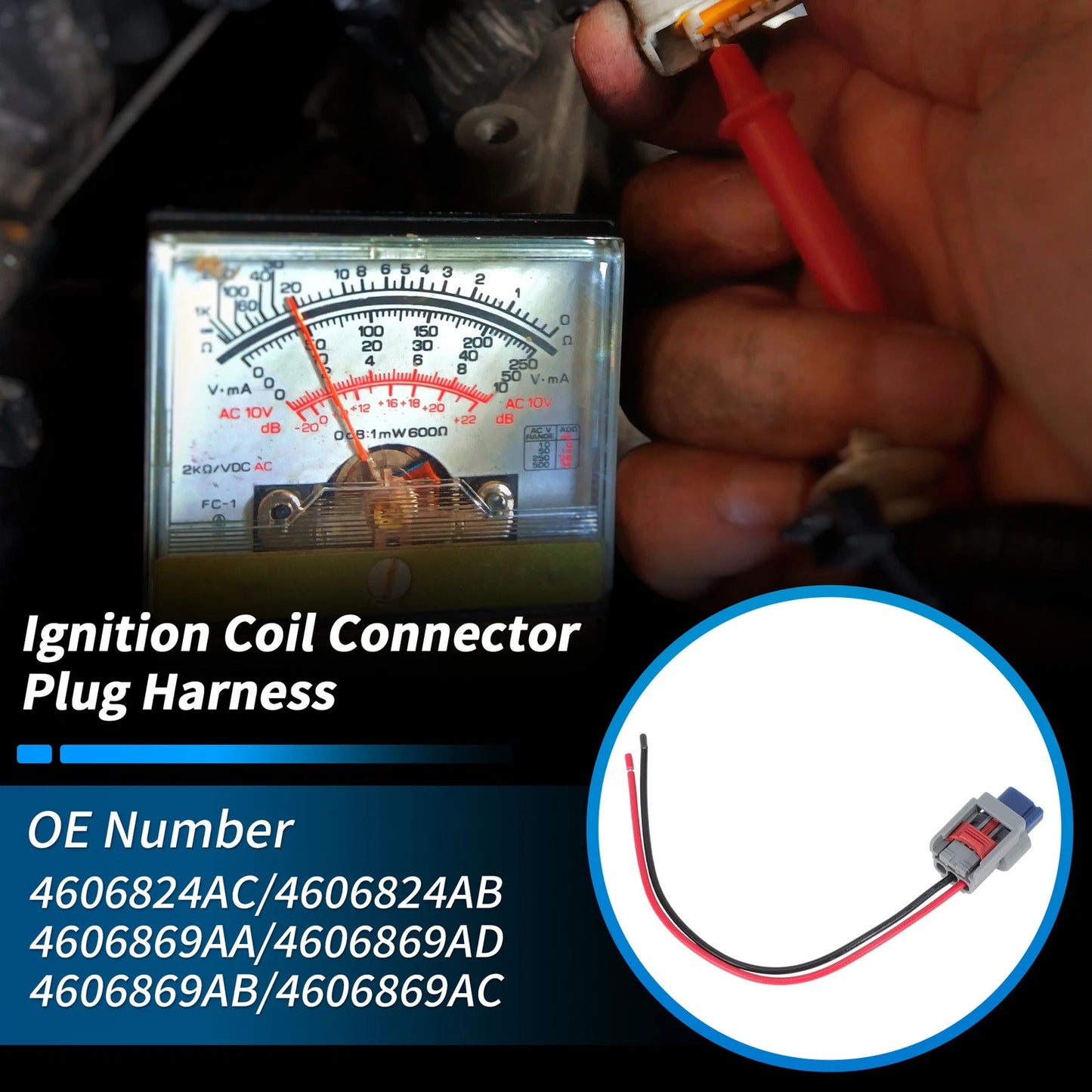 Ignition Coil Connector Plugs for Chrysler 200 (2007-2014)