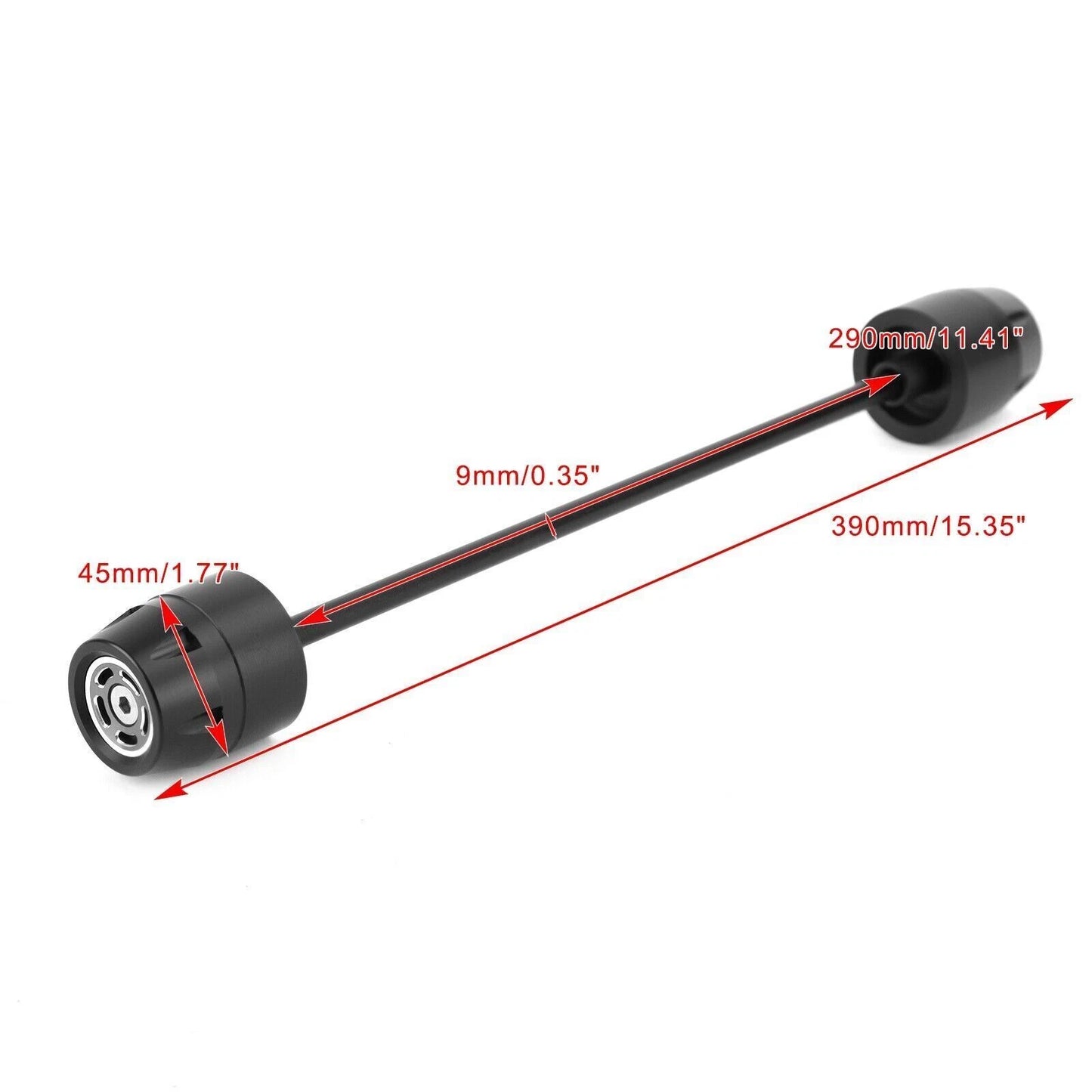 Axle Protector Pad Hub Cover for Ducati Scrambler (2015-2023)