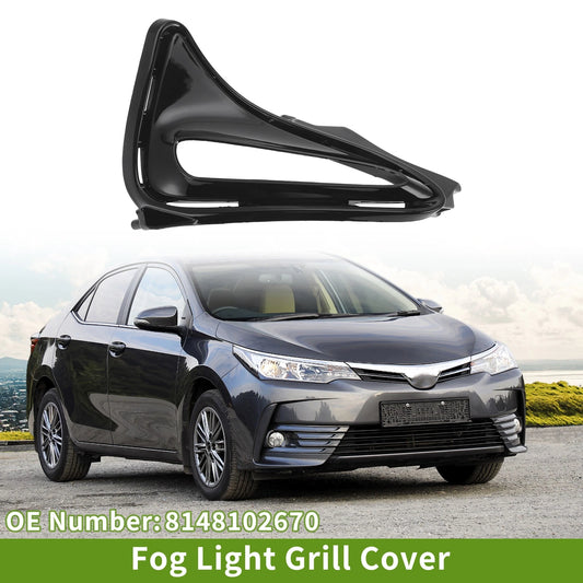 1 Pc Car Front Right Fog Light Grill for Toyota Corolla (2017–2018)