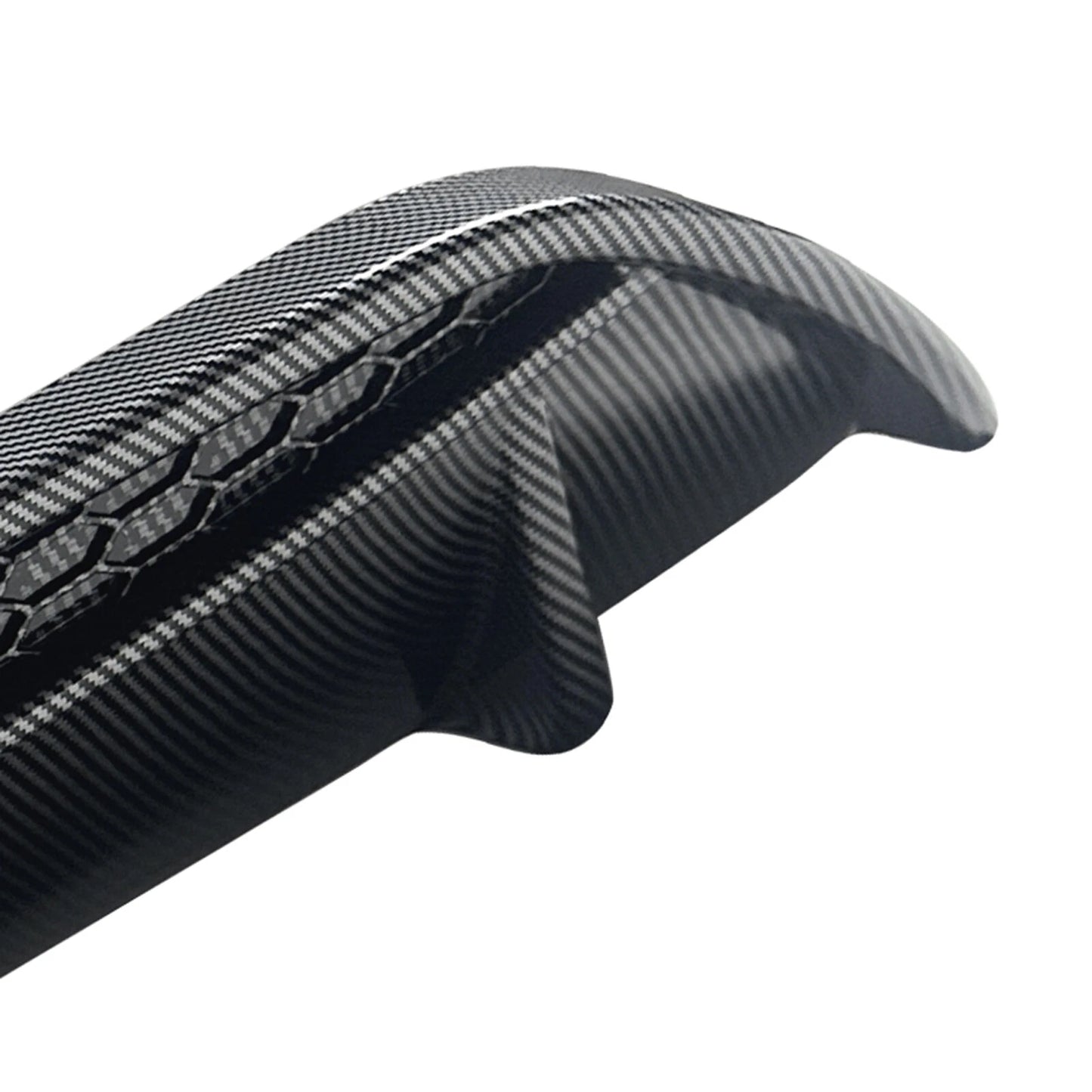 Carbon Look Rear Bumper Diffuser Lip for Alfa Romeo Stelvio (2017-2024)