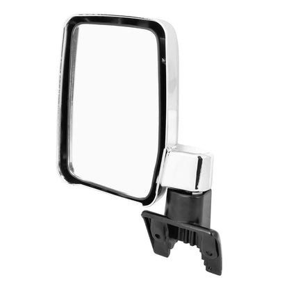 Silver Tone Rear View Side Mirror for Toyota Land Cruiser (1980-1996)