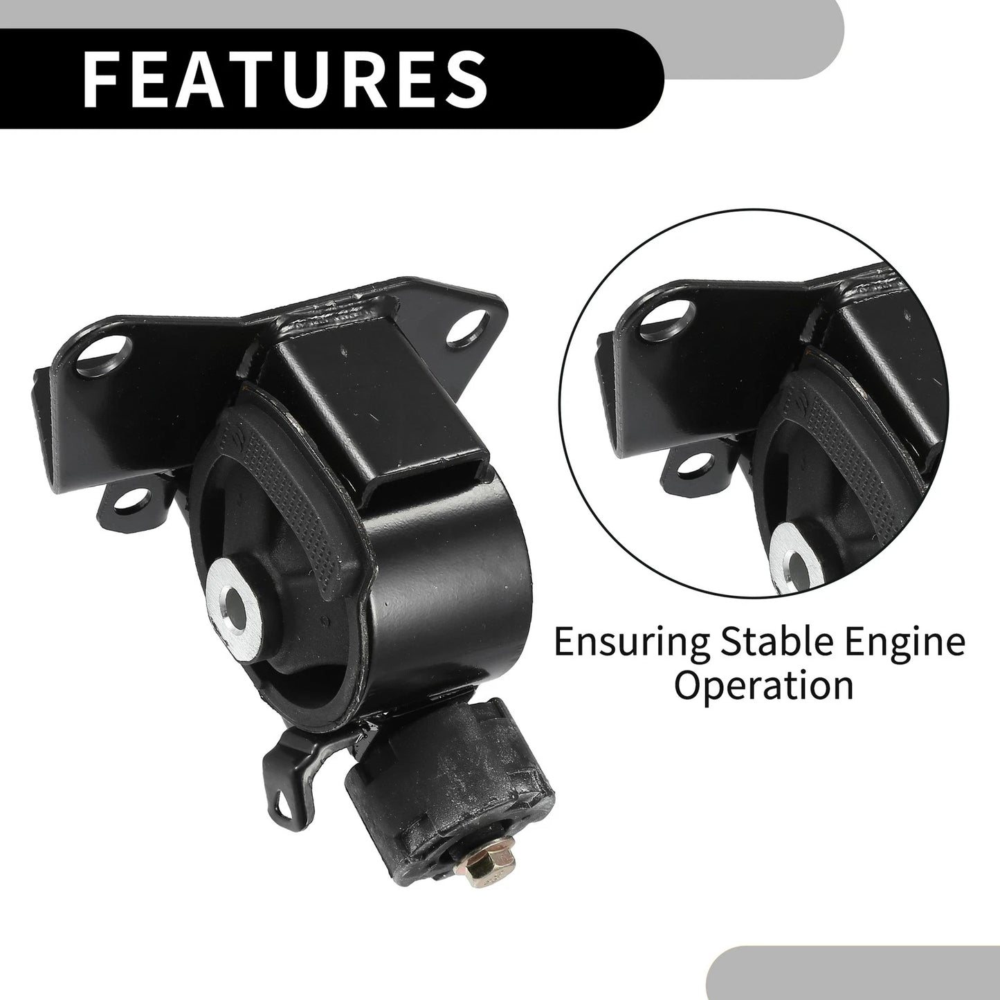 Left Engine Motor Mount for Toyota Corolla 1.8L (2003-2006)