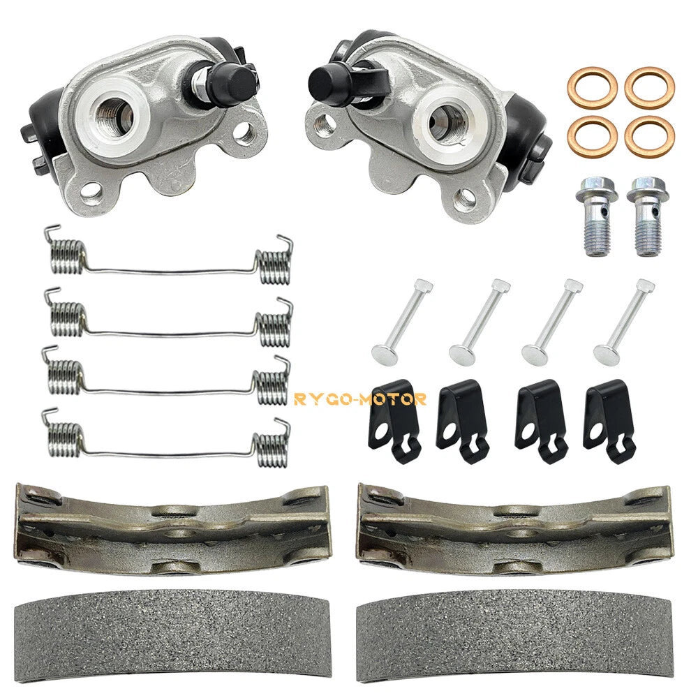 Front Brake Wheel Cylinders Shoes for Honda FourTrax 200