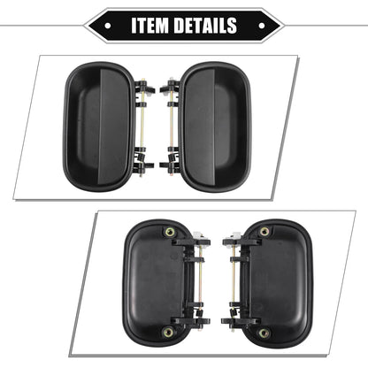 Car Exterior Door Handle 2 x Left Right Side for ISUZU NPR HPR-HD