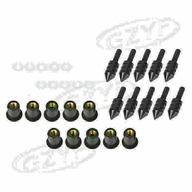 Windshield Bolt Kit 10pcs Multi Color Screws for Motor (No Year Specified)