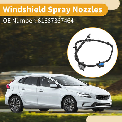 Windshield Washer Nozzle for BMW 430i, 435i (2014-2019) - Black 1 x Pc