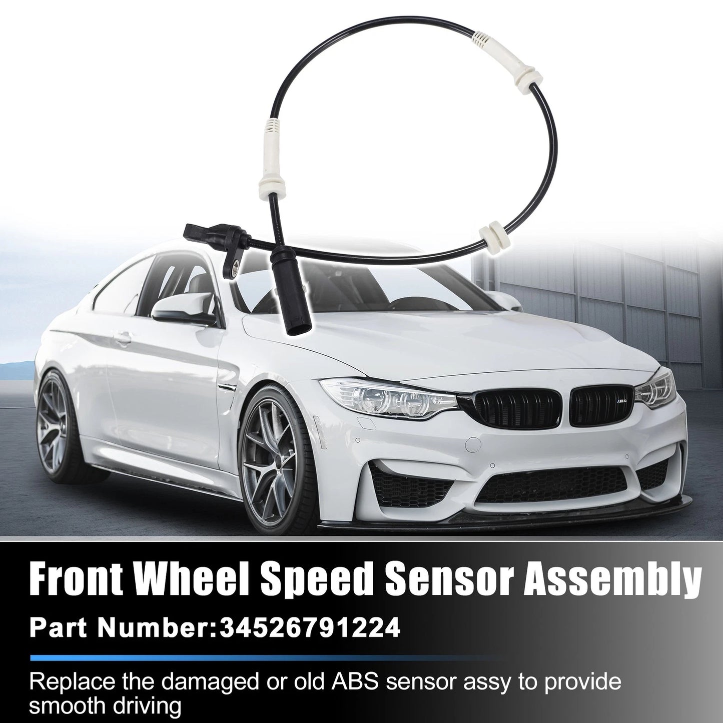 Front Left Right ABS Wheel Speed Sensors for BMW 228i xDrive (2014-2020)