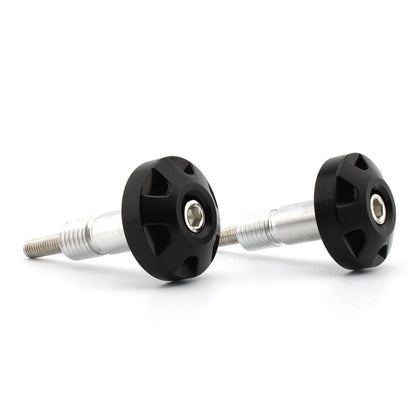 2 x Black Handlebar Grip Ends for BMW RnineT Pure (2014-2023)