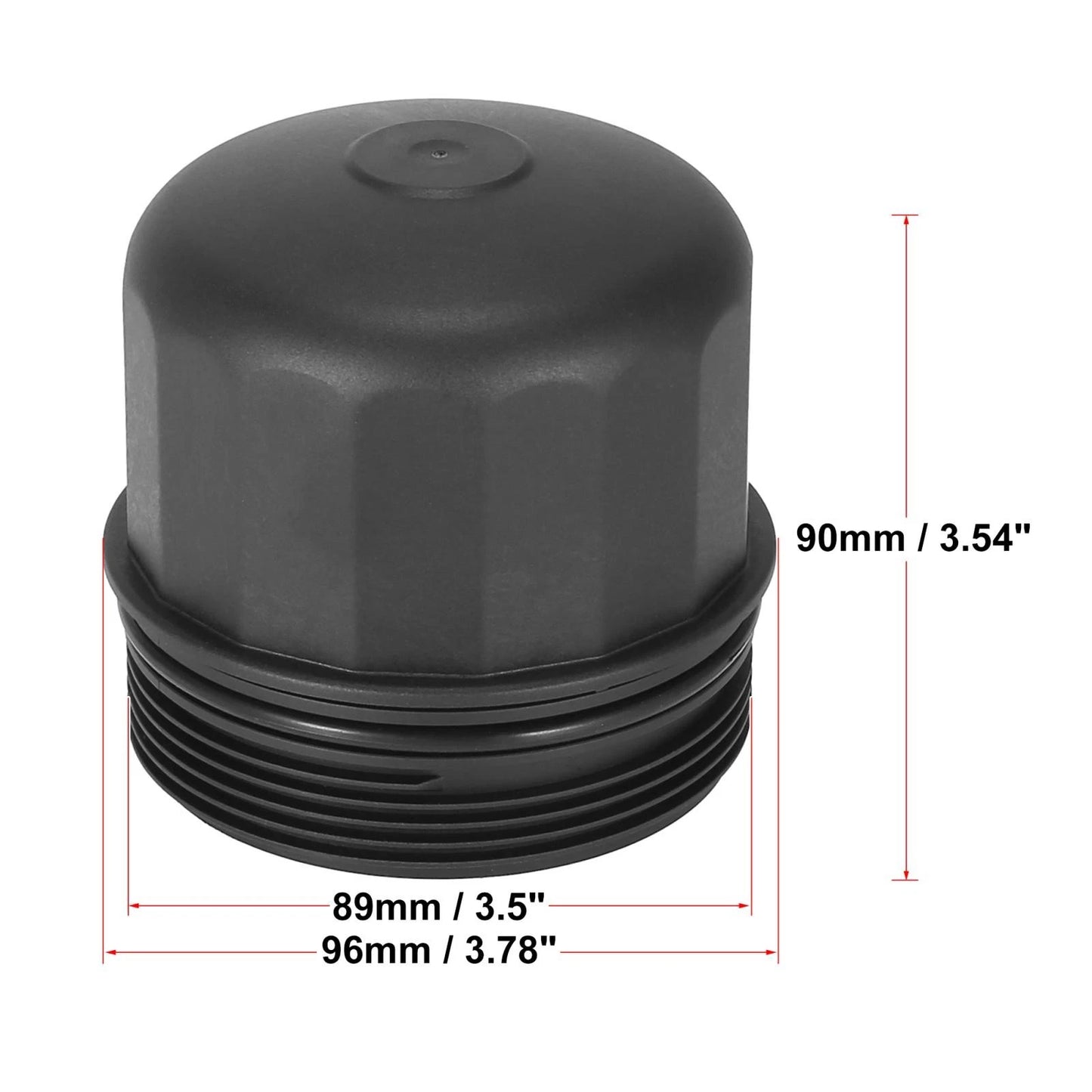 Oil Filter Cap Housing for BMW F02 F07 F10 F12 M5 X6