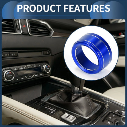 3 x AC Media Volume Switch Knob Cover Ring for Mazda 3 Touring (2017-2018)