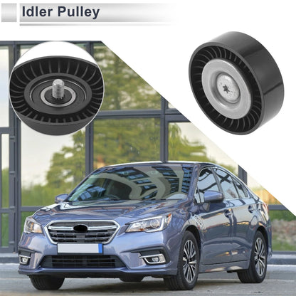 Drive Belt Idler Pulley for Volvo XC60 (2008-2017) 1 Pc Black