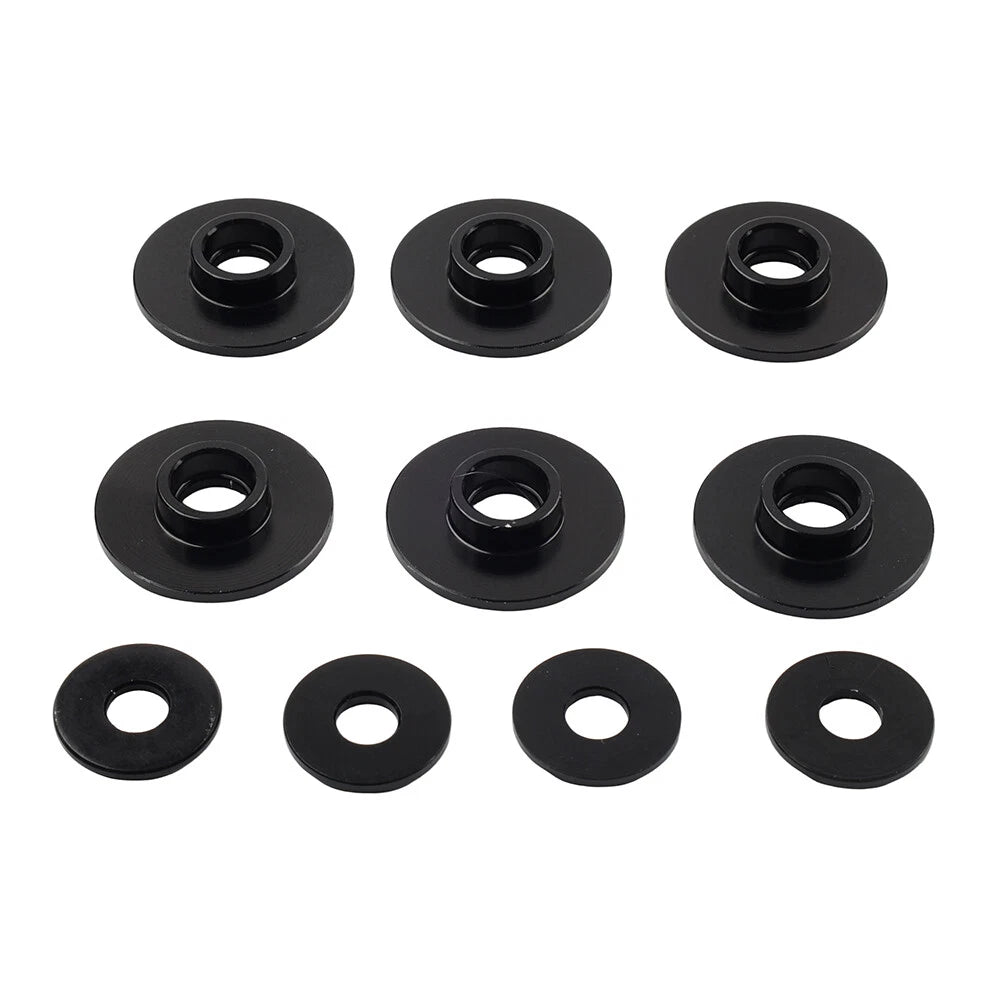 Black Engine Valve Cover Washer Screws for Honda K-Series K20 K24 (2002-2011)