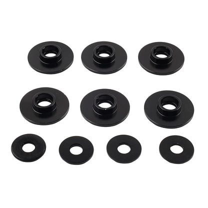 Black Engine Valve Cover Washer Screws for Honda K-Series K20 K24 (2002-2011)