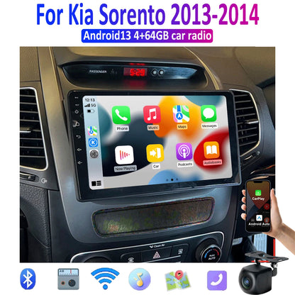 9'' Wireless CarPlay Android Auto Head Unit for Kia Sorento (2013-2014)