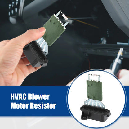 HVAC Blower Motor Resistor for Chrysler Sebring - Black Green Silver Tone