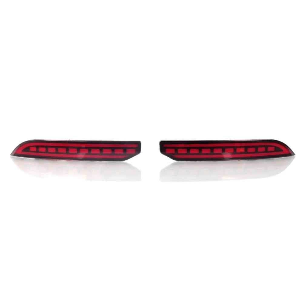 Red Lens 4in1 Turn Signal LED Fog Light for Jeep Grand Cherokee (2021–2025)