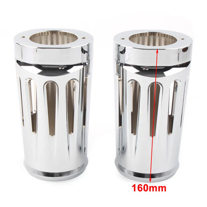 Chrome Fork Boot Slider Cover for Harley Touring Glide Trike (1986-2013)