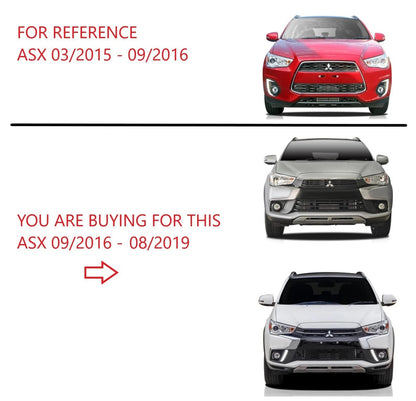Chrome Lower Front Bar Mould Left Side for Mitsubishi ASX XC (2010–2020)
