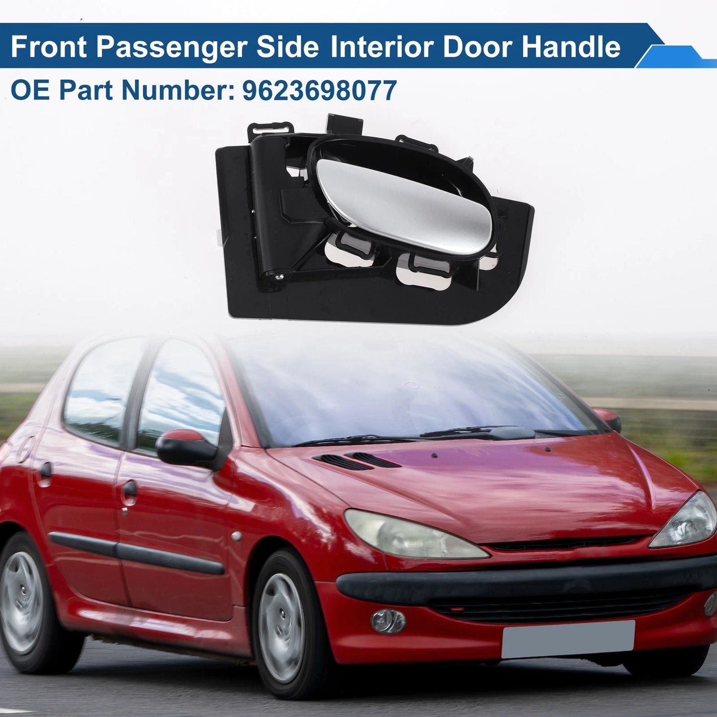 Front Driver Side Door Handle for Peugeot 206 (1998-2006)