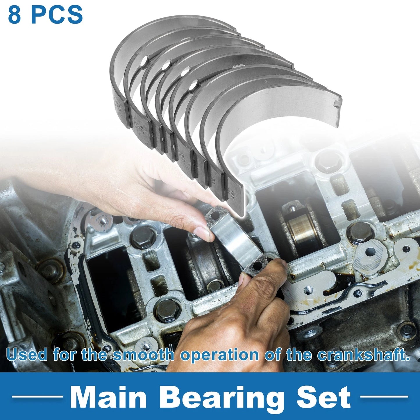 Main Bearing Set for Toyota Granvia (1988–2005)