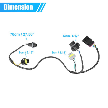 Headlight Wiring Harness for Chevrolet Malibu (2008 - 2012)