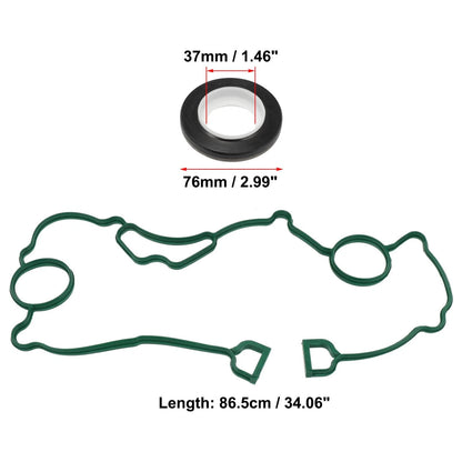 Timing Cover Seal Gaskets Set for Chrysler 300 (2005-2019) for Ram 1500