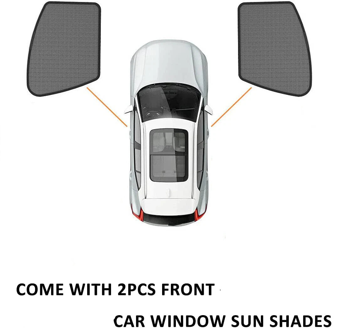 Magnetic Window Sun Shade for Toyota RAV4 2019-2022 Rear Side Mesh