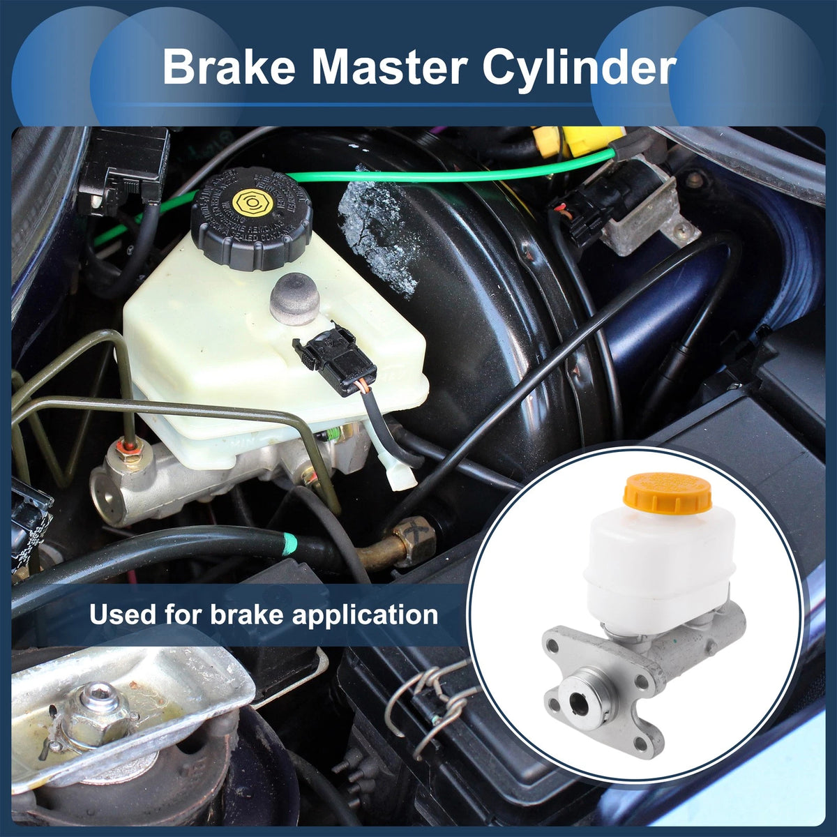 Brake Master Cylinder Reservoir for Nissan Patrol Y61 (1997-2000)