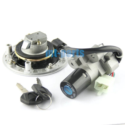 Ignition Key Switch & Fuel Tank Cap Set for Suzuki RF900, GSF250, RGV125 (1994-1999)