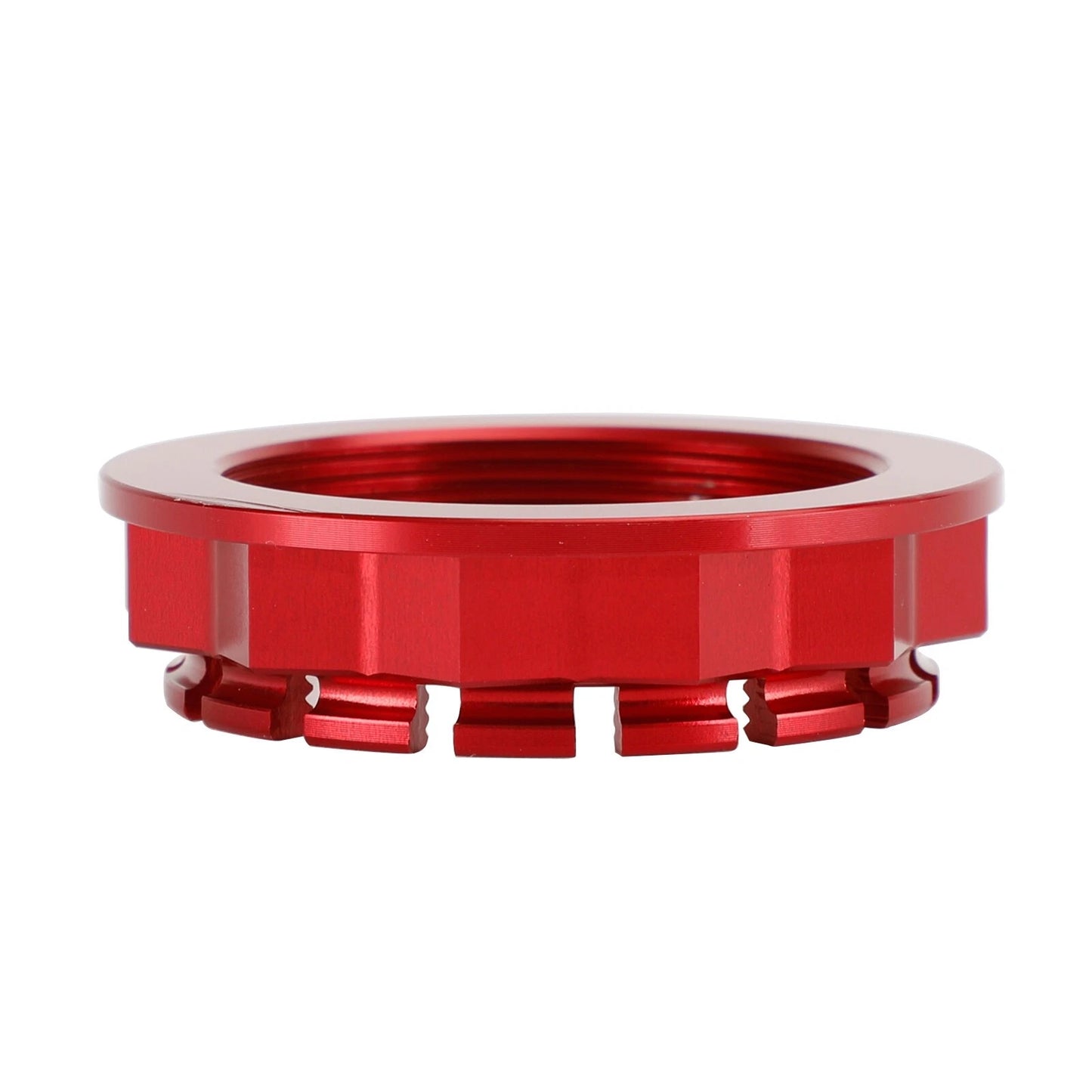 M48 Rear Wheel Lug Nut (2) Red for MV Agusta F3 F4 675 800 1000 Rush F2 (2012-2023)