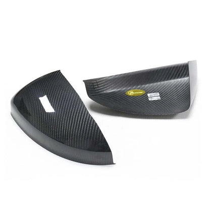 Dry Carbon Fiber Add-on Side Mirror Cover for Audi R8 TT 2016+ w/o Lane Assist