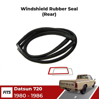 Rear Windshield Rubber Seal Weatherstrip Trim Fits Datsun 720 Ute Truck 1980-86