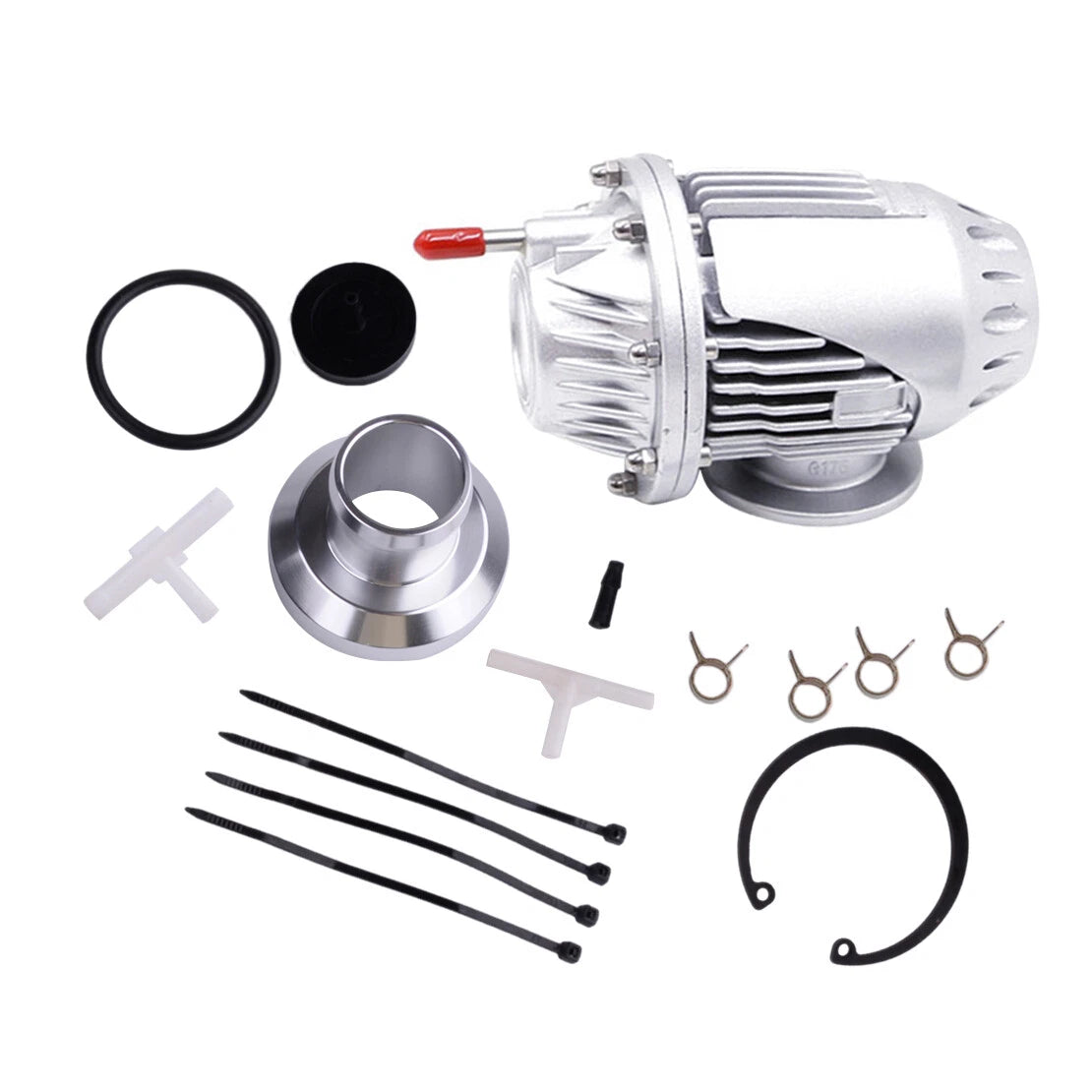 Universal Sequential Blow Off Valve Flange Adapter Clamp for Car