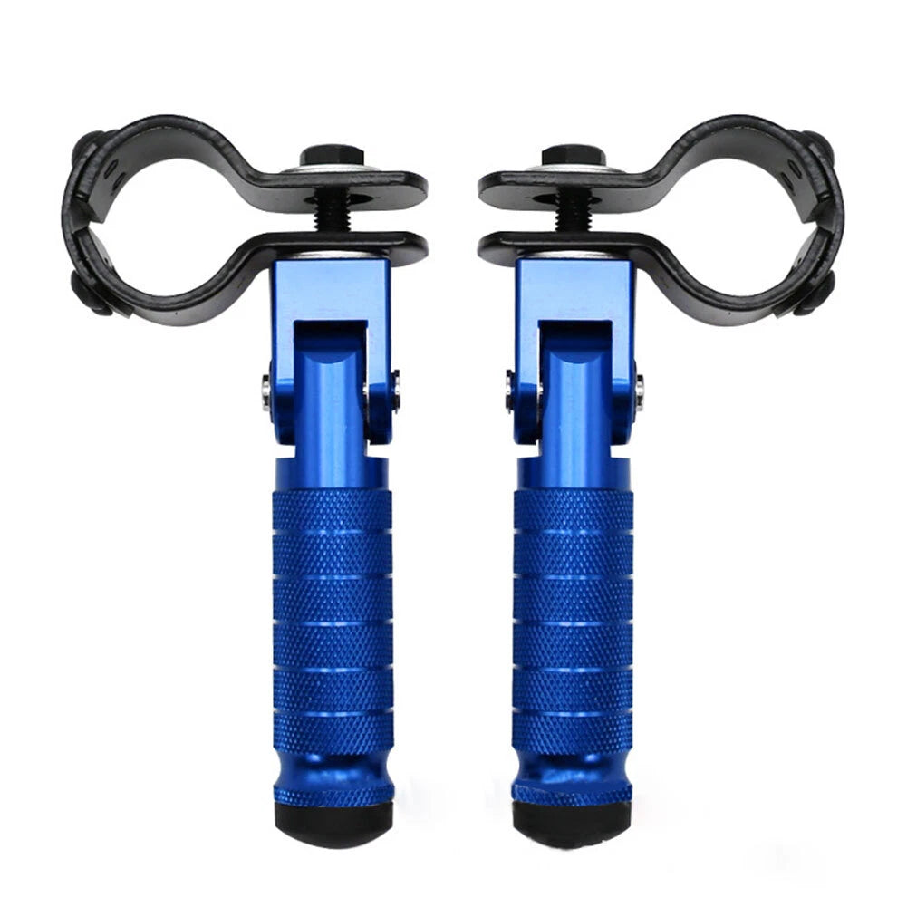Universal Motorcycle Rearsets Footrest Pegs for Bike (Fits Various Models)