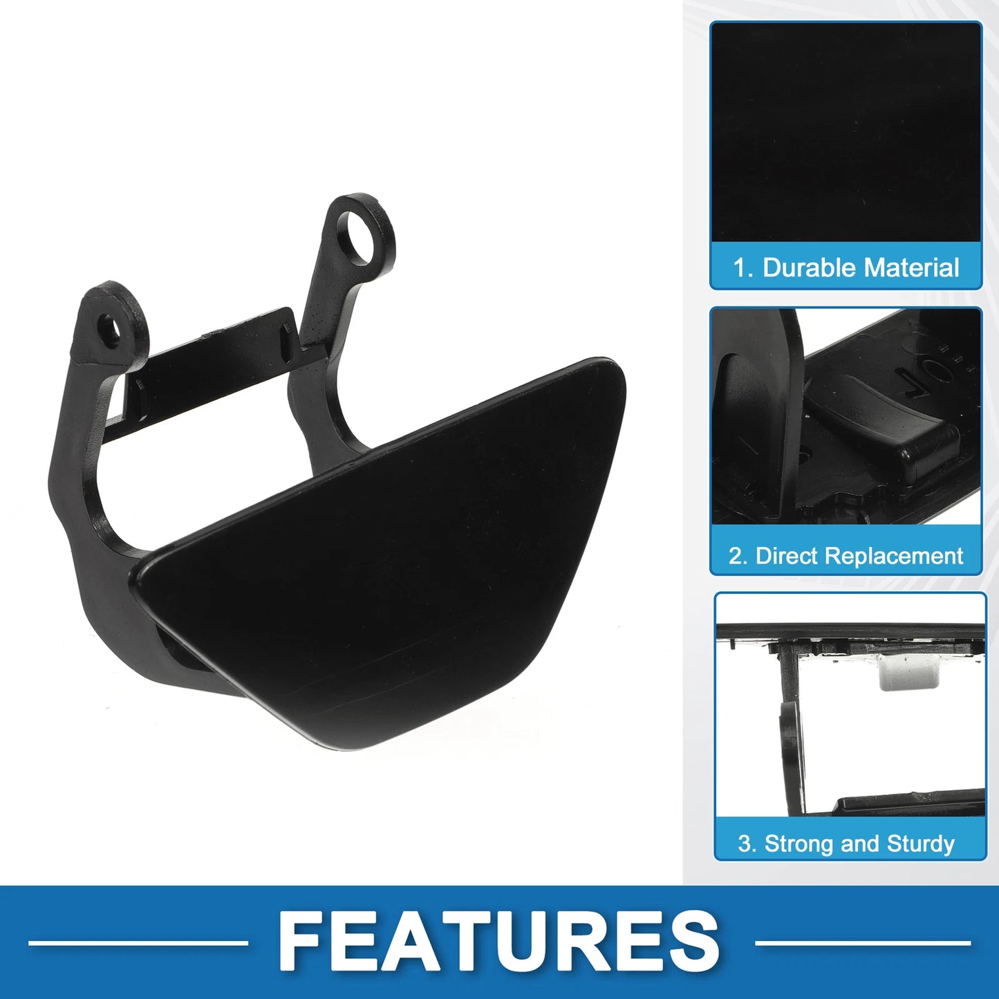 Front Left Washer Nozzle Cover for BMW 528i (2014-2016)