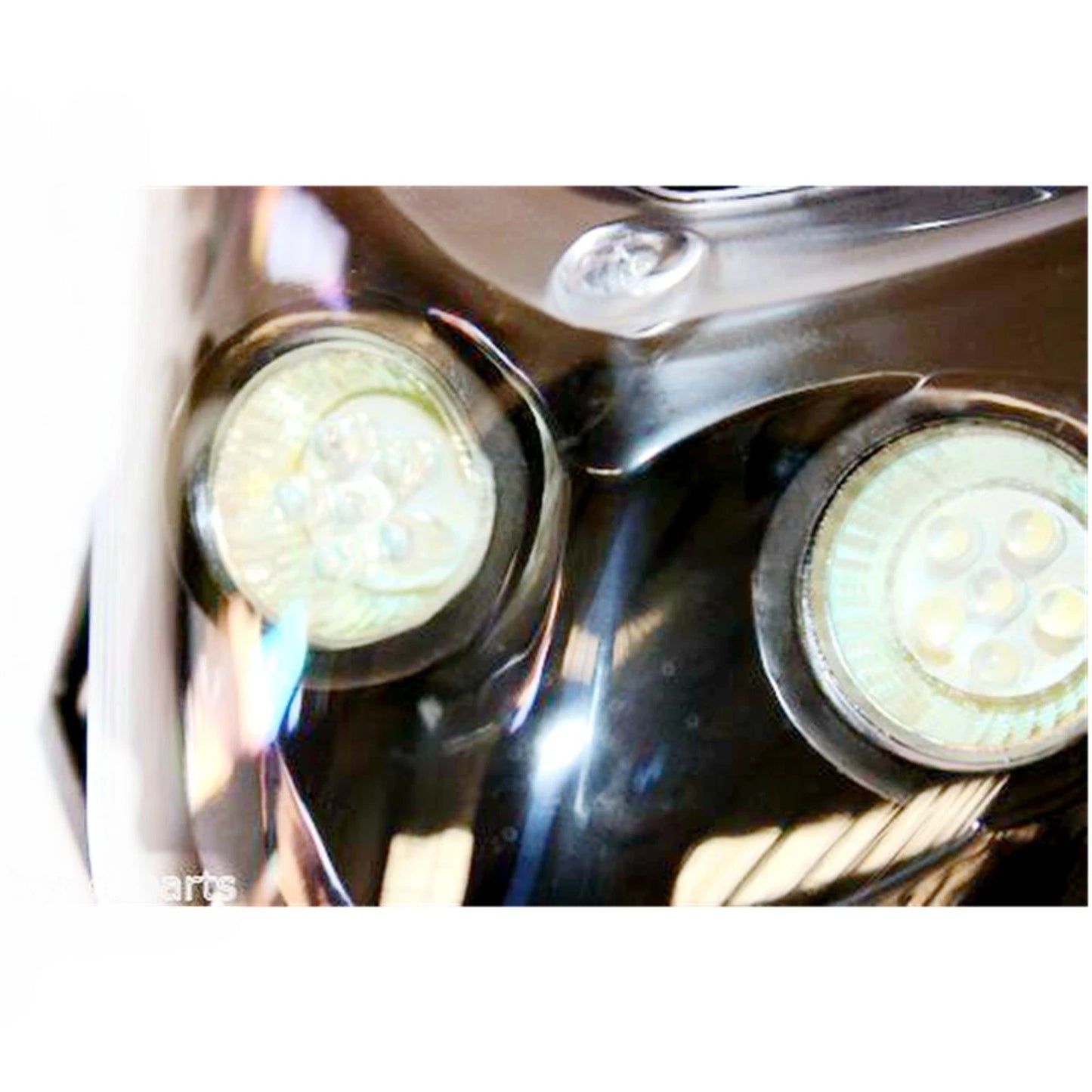 WHITE LED Head Light + Strips for PIT Trail Dirt Motorcycle Bike