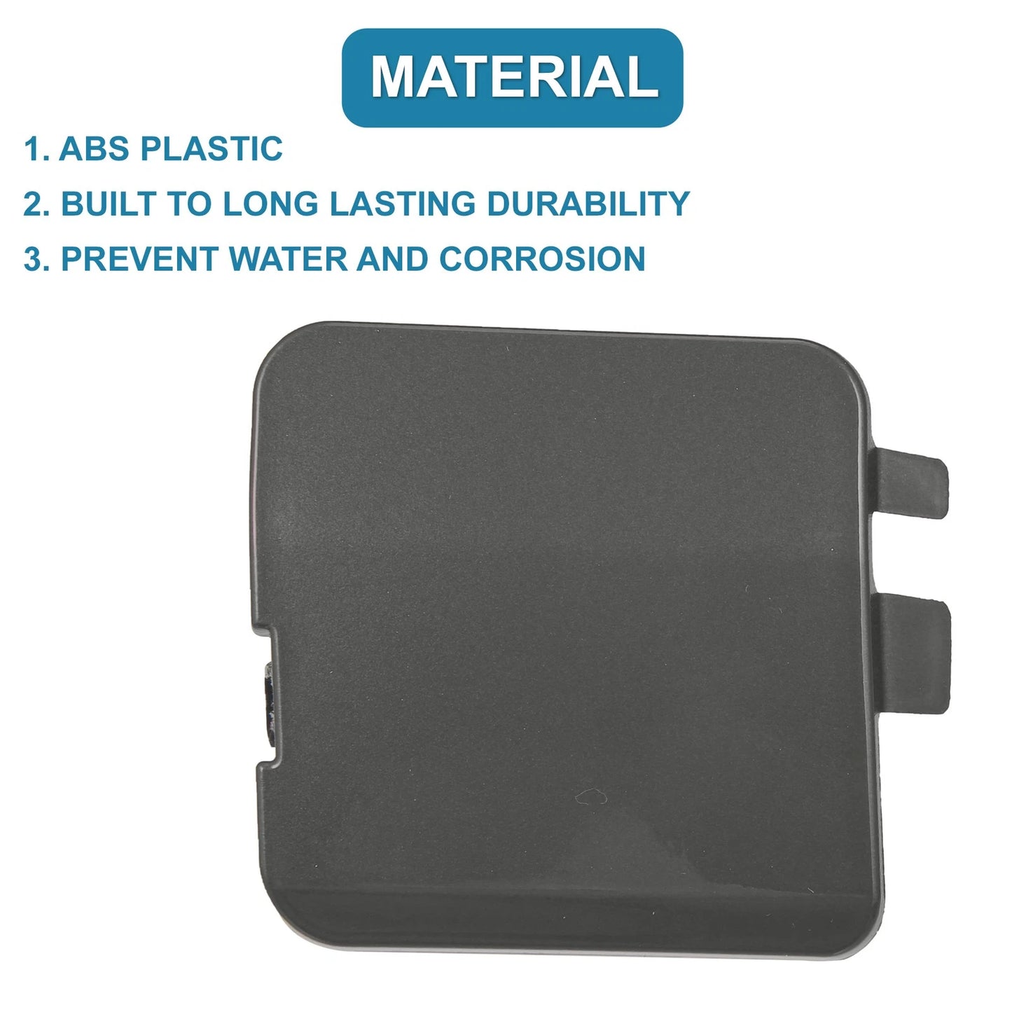 Rear Bumper Tow Hook Cover for Mazda CX-5 (2017-2021) Gray
