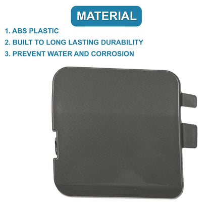 Rear Bumper Tow Hook Cover for Mazda CX-5 (2017-2021) Gray