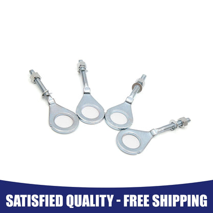 4 x 18mm Dia Metal Chain Axle Adjuster Tensioner for Motorcycle Universal