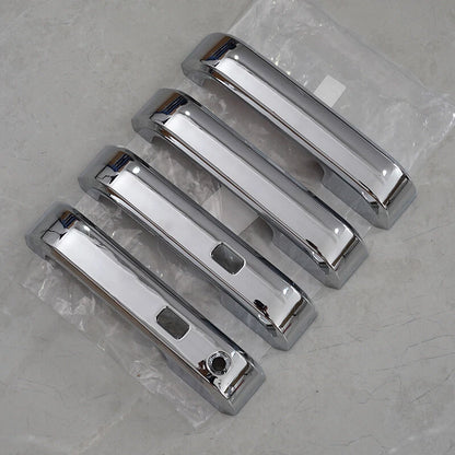 4 x Chrome Door Handle Covers for 2015-2020 Ford F150 F-150 (with Smartkey Hole)