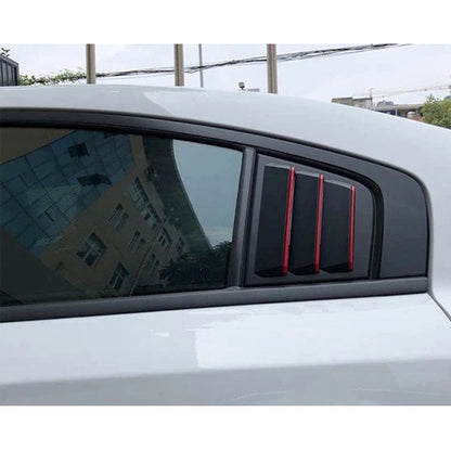 2 x Car Rear Window Louvers for Dodge Charger (2011-2023)