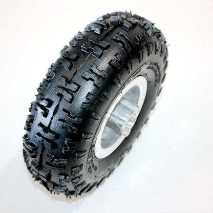 4 Inch Rear Wheel Rim Tire for 49cc Mini Quad Dirt Bike ATV