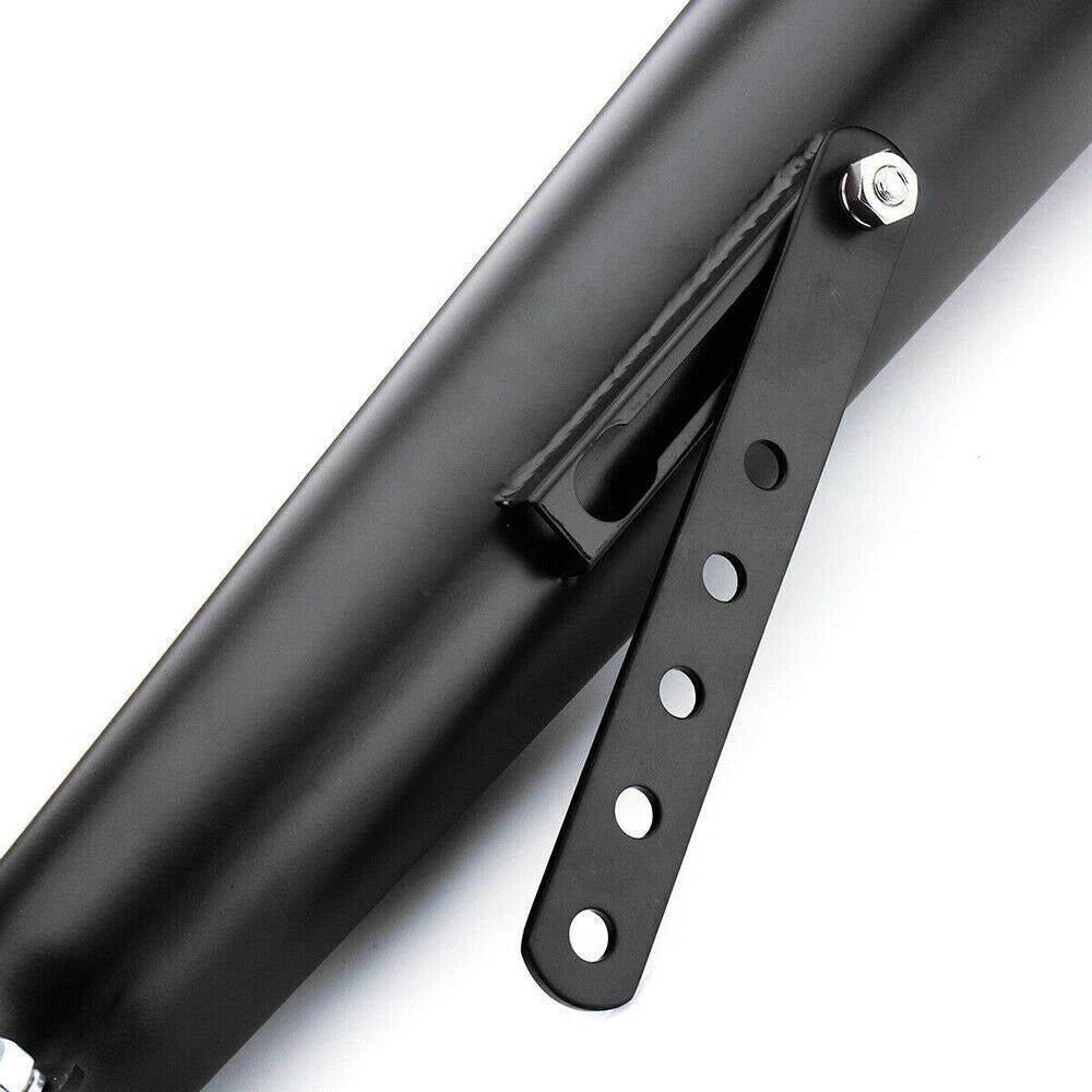 Universal Motorcycle Exhaust Pipe Muffler Silencer for Harley Racer Cafe 2 x
