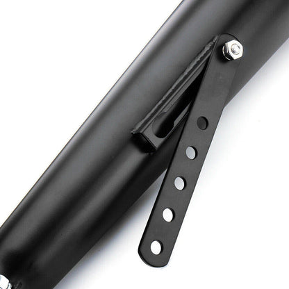 Universal Motorcycle Exhaust Pipe Muffler Silencer for Harley Racer Cafe 2 x