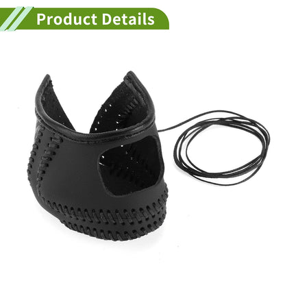 Car Gear Shift Knob Cover for Toyota CH-R (2018-2022) Black Carbon Fiber